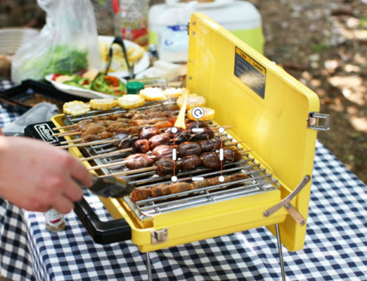 Buy Mario Gas Version Outdoor Camping Stoves For  Barbecue Material Safety Guaranteed online manufacture