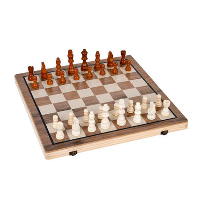 Mua Chess từ tính gỗ Walnut 2 trong 1 Chess gấp người lớn và trẻ em cạnh tranh online manufacture