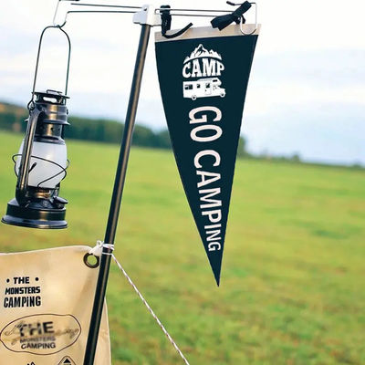 Buy Felt Triangle Flag Club Camping Advertising Flag Felt Cloth Flag online manufacture
