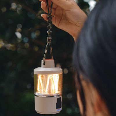 6-8 Hours Portable Retro Camping Lights 3.7v 30w Ultra Long Battery Life Outdoor Lighting