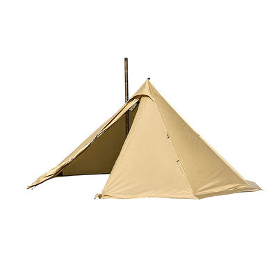 Multi Person Lightweight Pyramid Tent Double Layered Eight Sided Indian Ultralight Pyramid Tent With Snow Skirt