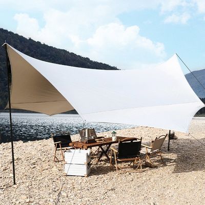 Maple Leaf Type Awning Hexagonal Canopy Sunscreen And Waterproof Portable