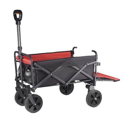 Remote Control Electric Folding Wagon Outdoor Push Pull Cart 230L