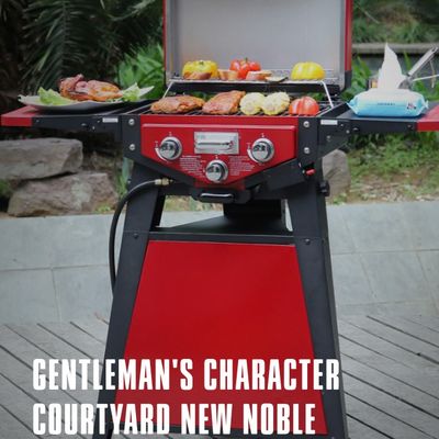 Thunderbird Portable Gas Grill For Outdoor Cooking And Grilling
