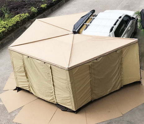 7 - 8 - person, 270 - degree quick - opening pentagonal car - side awning tent